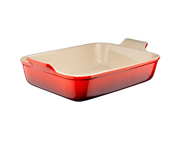 Le Creuset 26cm Rectangular Dish Cerise