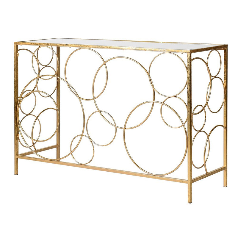 Gold Loop Console Tables