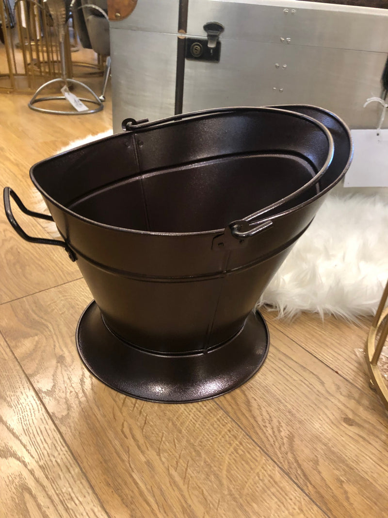 High Quality Coal Bucket Bronze Waterloo Suitable for Logs & Coal, Stylish