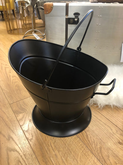 High Quality Coal Bucket Black Waterloo Suitable for Logs & Coal