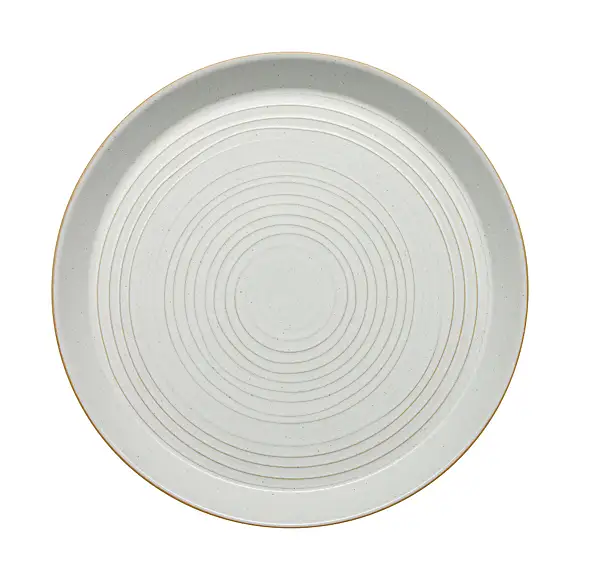 Denby Impressions Cream Spiral Dinner Plates