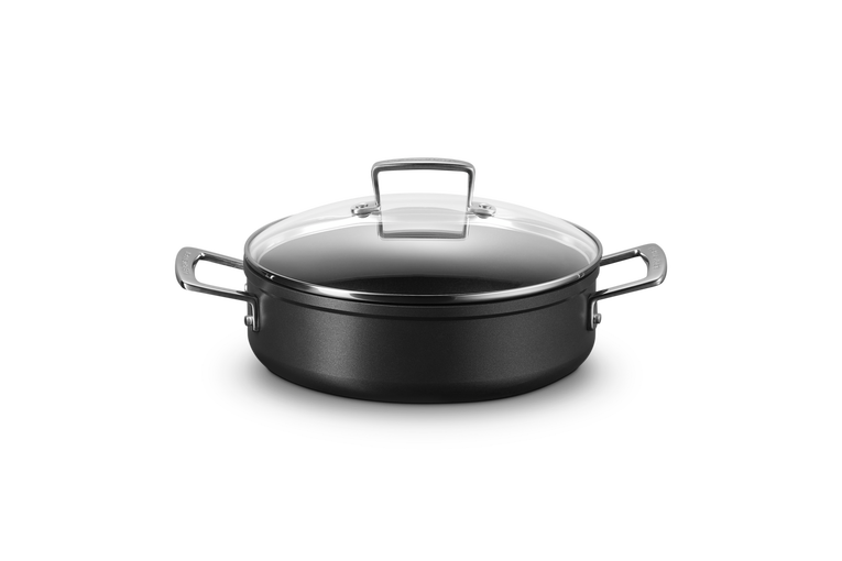 Le Creuset Toughened Non-Stick Sauteuse with Glass Lid