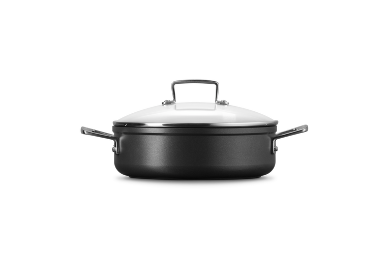 Le Creuset Toughened Non-Stick Sauteuse with Glass Lid