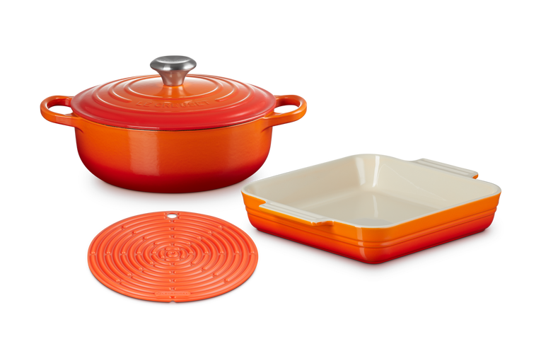 Le Creuset 3-piece Starter Set with Silicone Tool
