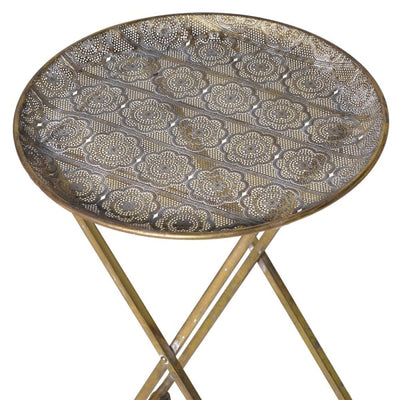 Antique Gold ornate side table