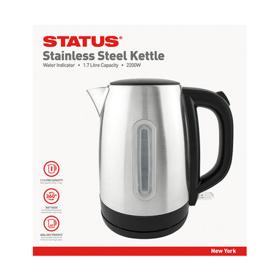 Status New York Stainless Steel 1.7 Litre