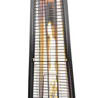15kW Stainless Steel Flame Tower Patio Heater