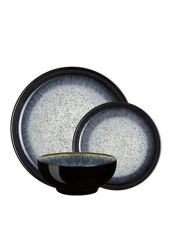 Denby Halo 12 Piece Coupe Boxed Tableware Set