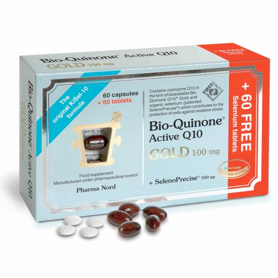 Pharma Nord Q10 Green Bio-Quinone + SelenoPrecise 100 ug 60 capsules + 60 Tablet