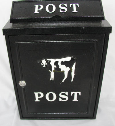 Mounted Postbox Dairy Cow