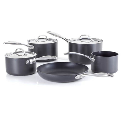 Stellar 6000 Hard Anodised 5 Piece Cookware Set S6C1