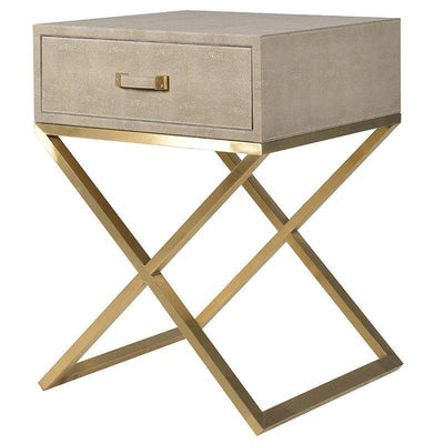 Shagreen side table ROS007