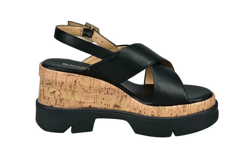 Bagatt Ladies Chunky Platform Trish Sandal D31-AEI81-5000 in Black