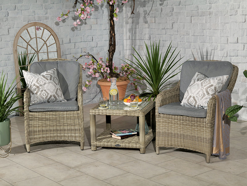 Royalcraft Wentworth 3 Piece Dual Bistro Set NOW WITH FREE COVER
