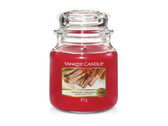 Yankee Candle Classic Medium Jar Sparkling Cinnamon