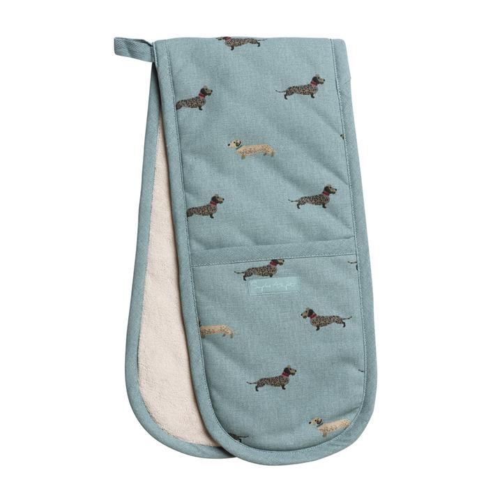 Sophie Allport Dachshund Double Oven Glove