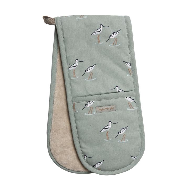 Sophie Allport Coastal Birds Double Oven Glove