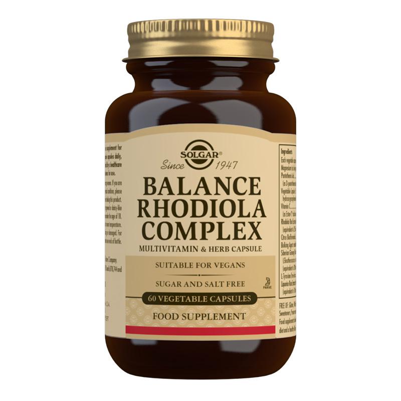 Balance Rhodiola Complex Vegetable Capsules - Pack of 60