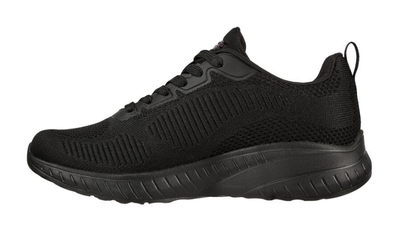 Skechers Ladies Trainer Bobs Squad Chaos Face Off in Black