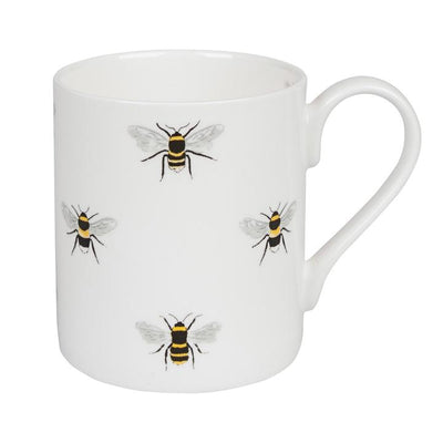 Sophie Allport Bees white mug large