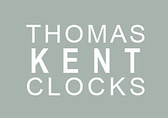 Thomas Kent 20" Wall Clock Duck Egg