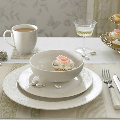 Denby Monsoon Lucille Gold Covered Sugar