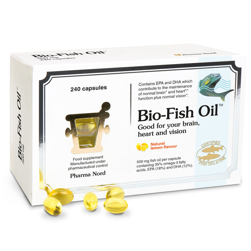 Pharma Nord Bio-Fish Oil - 500mg - 240 Capsules