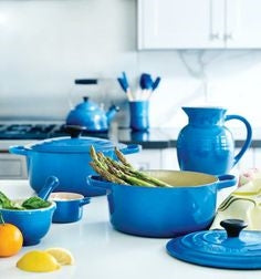 Le Creuset Marseille Blue Grill Pan