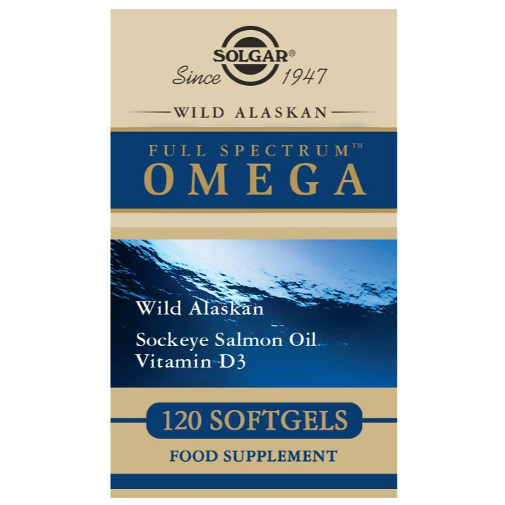 Wild Alaskan Full Spectrum Omega Softgels - Pack of 120