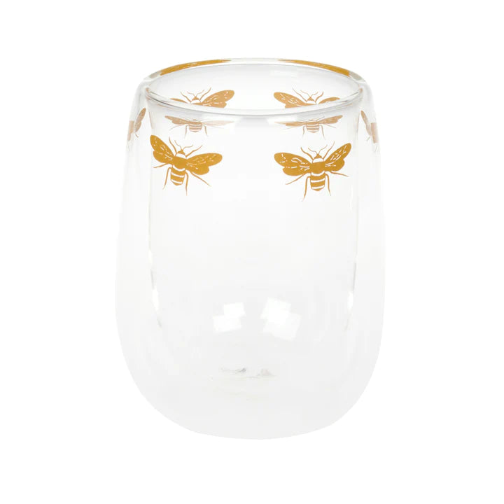 Sophie Allport Bees Double Walled Glass