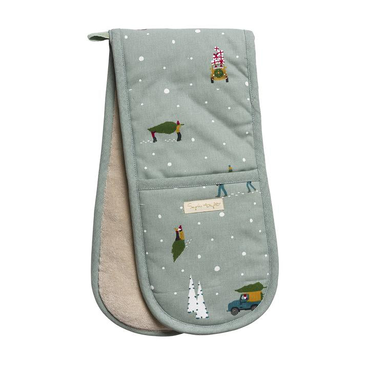 Sophie Allport Home for Christmas Double Oven Glove