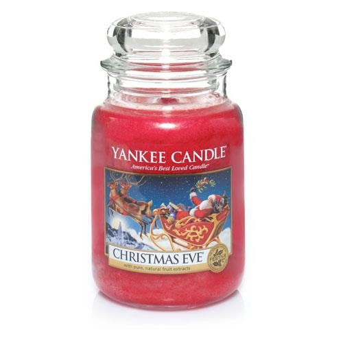 Yankee Candle Scented Candle Christmas Eve Large Jar Candle Burn Time: Up to 150 Hours