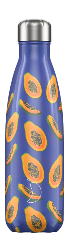 Chilly’s Bottle Icon Edition 500ml Reusable Bottle - Papaya