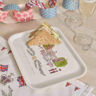 Sophie Allport Coronation Small Printed Tray