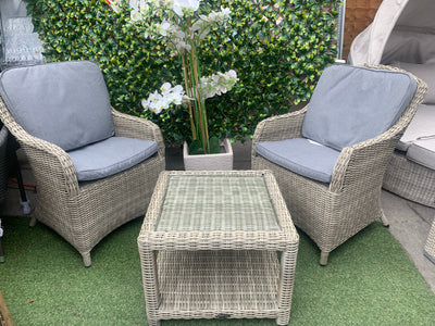 Royalcraft Wentworth 3 Piece Dual Bistro Set NOW WITH FREE COVER
