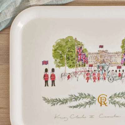 Sophie Allport Coronation Small Printed Tray