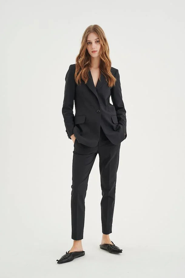 In Wear Zellaiw classic pant, 30107627, ladies black trousers