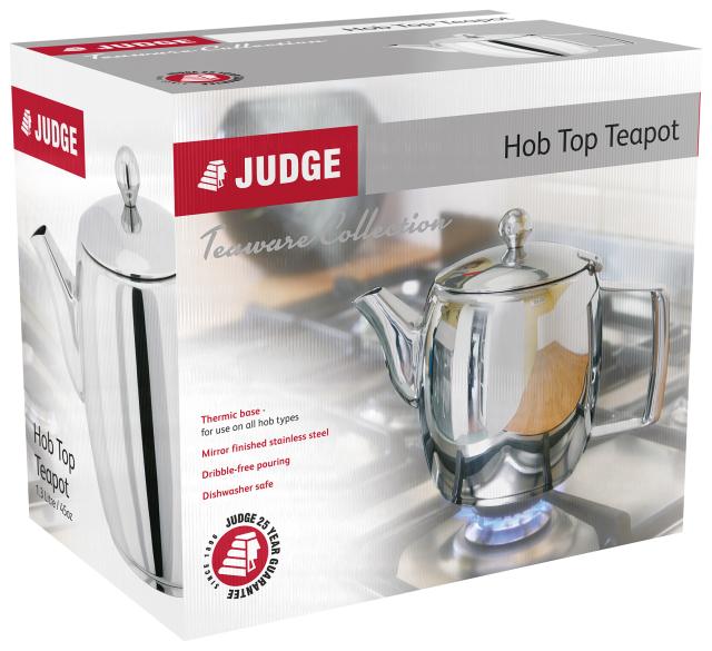Judge 1.3L Hob Top Teapot Suitable for All Hobs JA61