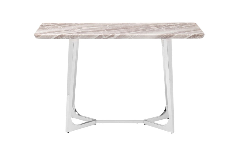 Lima Console Table with Real Marble Top