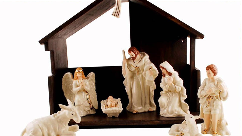Belleek Living Nativity Set