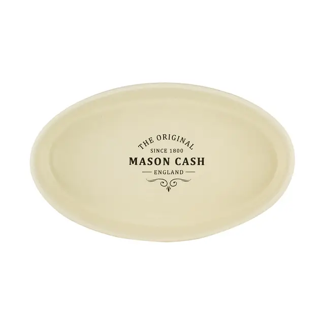 Mason Cash Oval Dish Cream