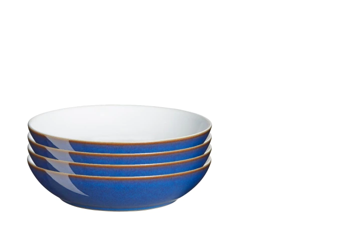Denby Imperial Blue Pasta Bowl Set of 4