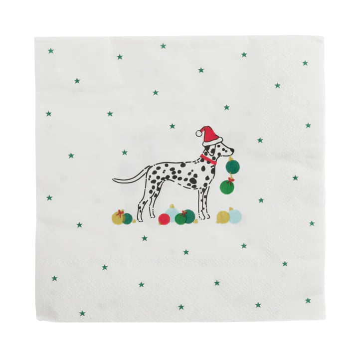 Sophie Allport Christmas Dogs Paper Napkins