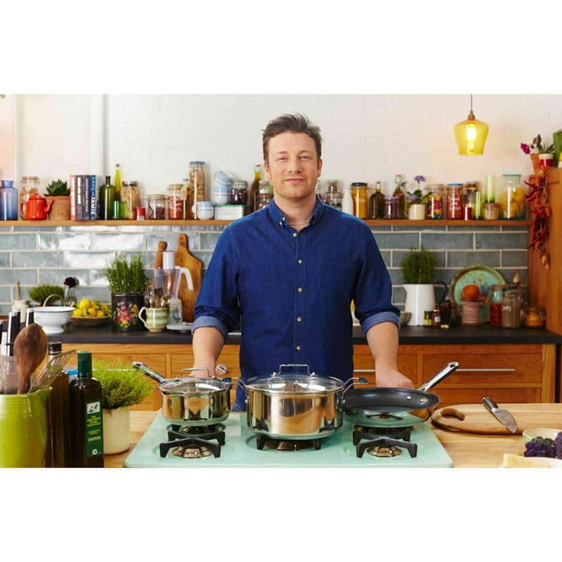 Tefal Jamie Oliver Stainless Steel Everyday 28cm Frypan