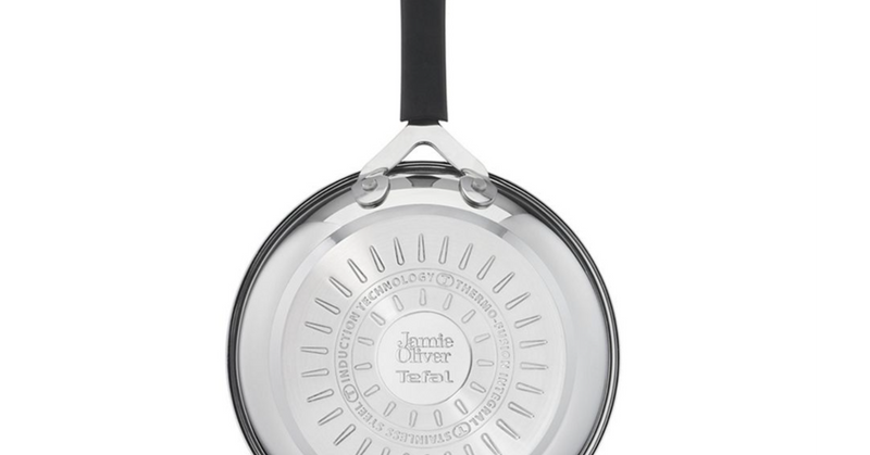 Tefal Jamie Oliver 24cm Frying Pan Stainless Steel Suitable All Hobs