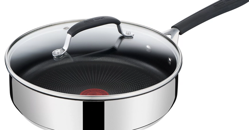 Tefal Jamie Oliver Stainless Steel 25cm Shallow pan and Lid 3.2Litre E –  Jacksons of Saintfield