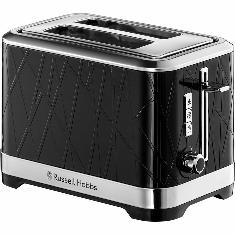 Russell Hobbs Structure 2 Slice Black Toaster