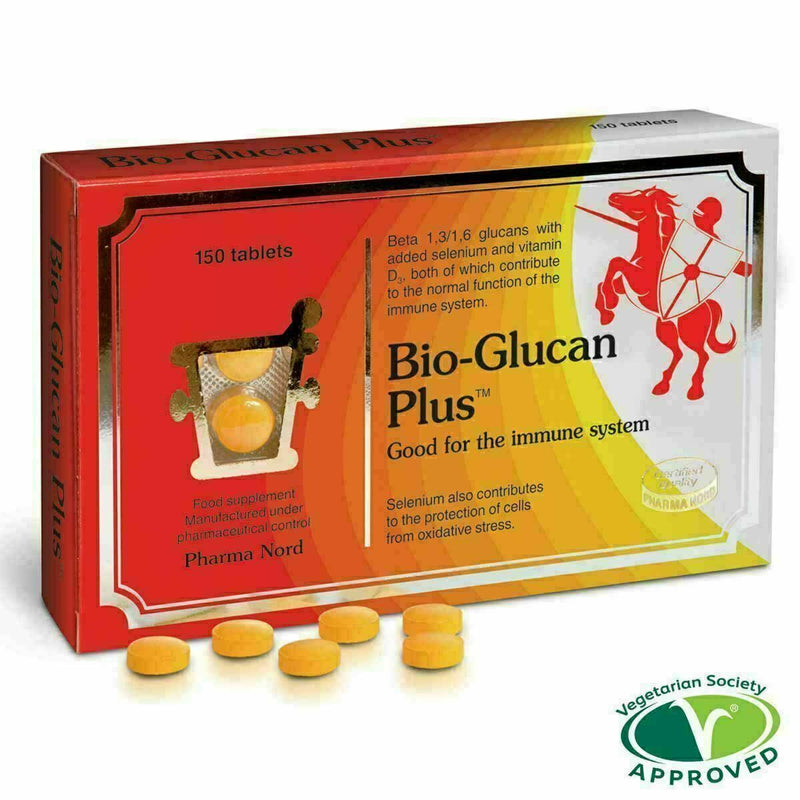 Pharma Nord Bio-Glucan Plus 150 Tablets helps strength immunity