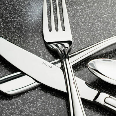 Stellar Sterling 18/10 Stainless Steel 24 Piece Cutlery Set BT50