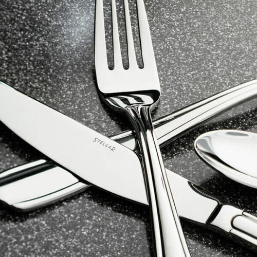 Stellar Sterling 18/10 Stainless Steel 24 Piece Cutlery Set BT50